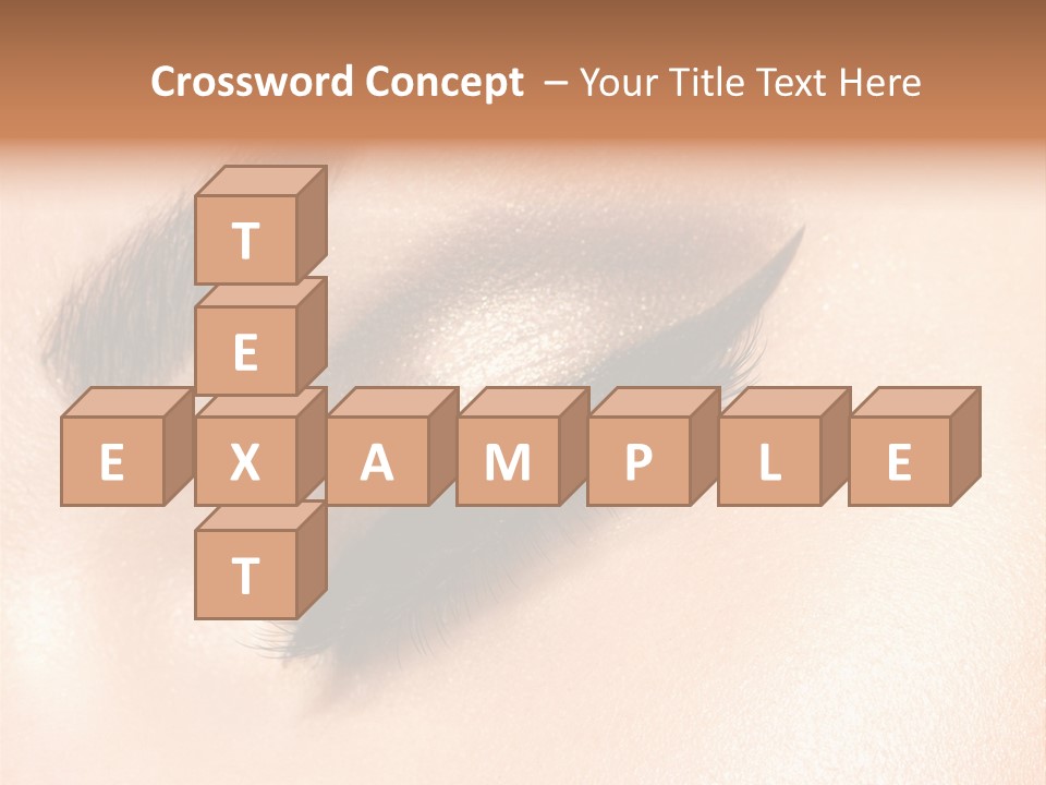 Vision Colorful Makeup PowerPoint Template