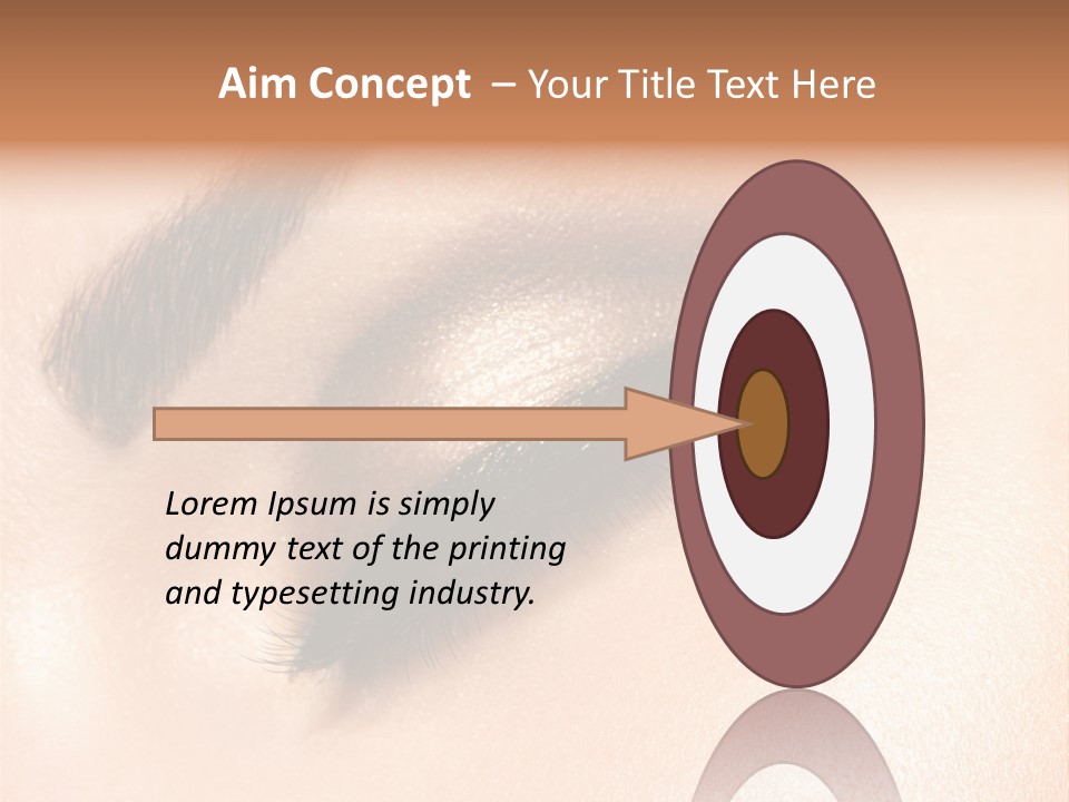 Vision Colorful Makeup PowerPoint Template