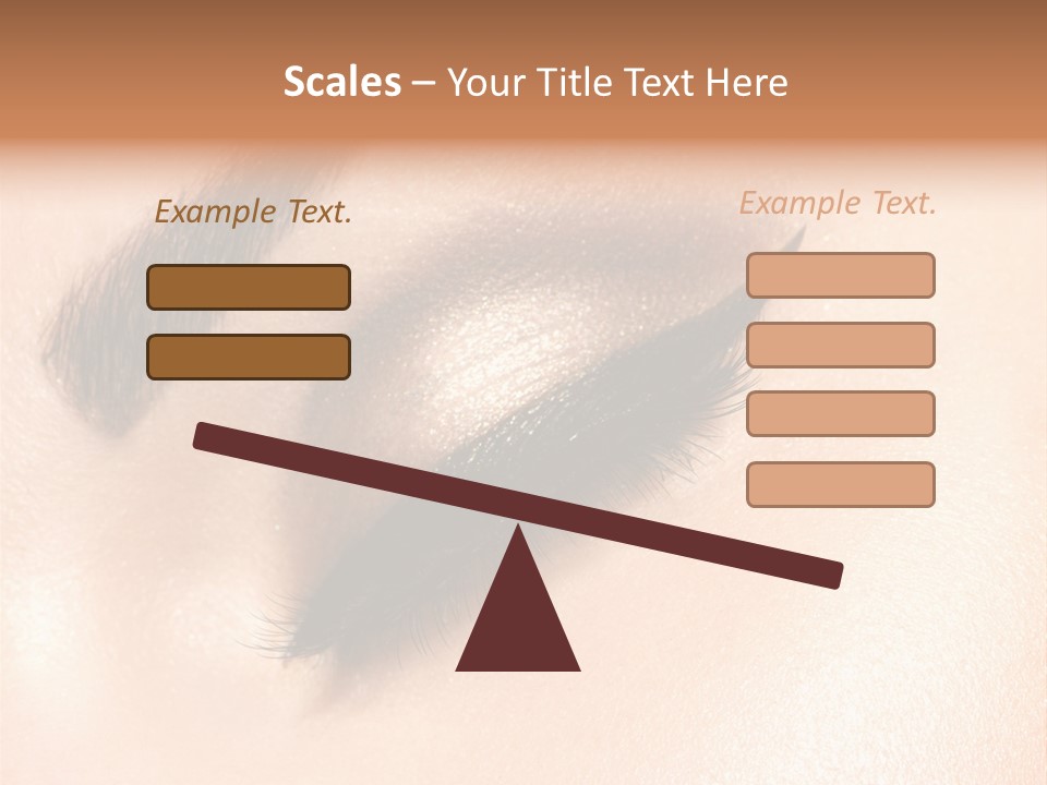 Vision Colorful Makeup PowerPoint Template