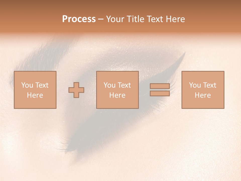 Vision Colorful Makeup PowerPoint Template