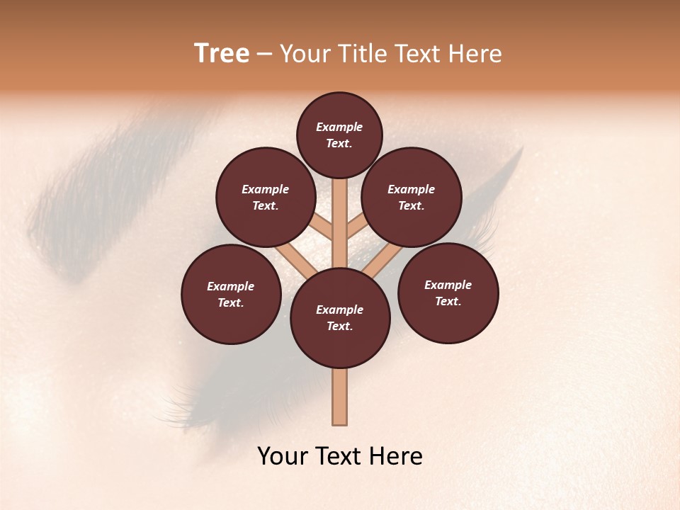 Vision Colorful Makeup PowerPoint Template