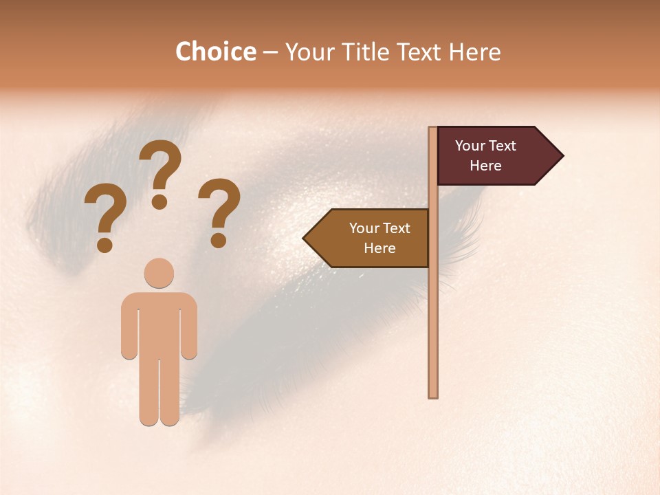 Vision Colorful Makeup PowerPoint Template