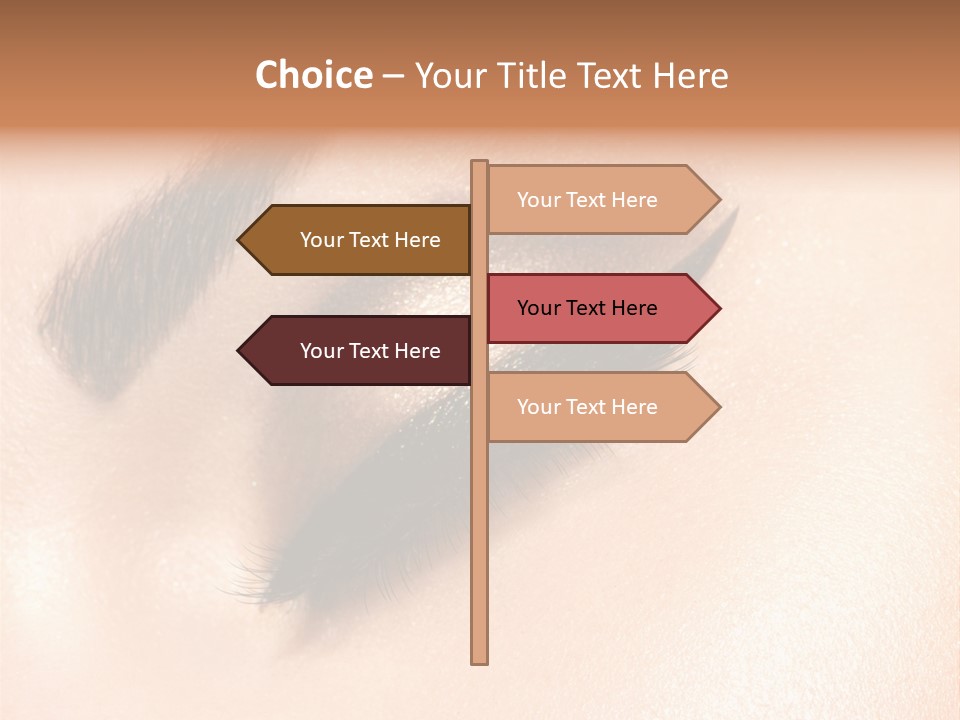 Vision Colorful Makeup PowerPoint Template