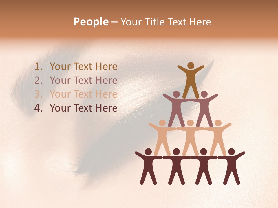 Vision Colorful Makeup PowerPoint Template