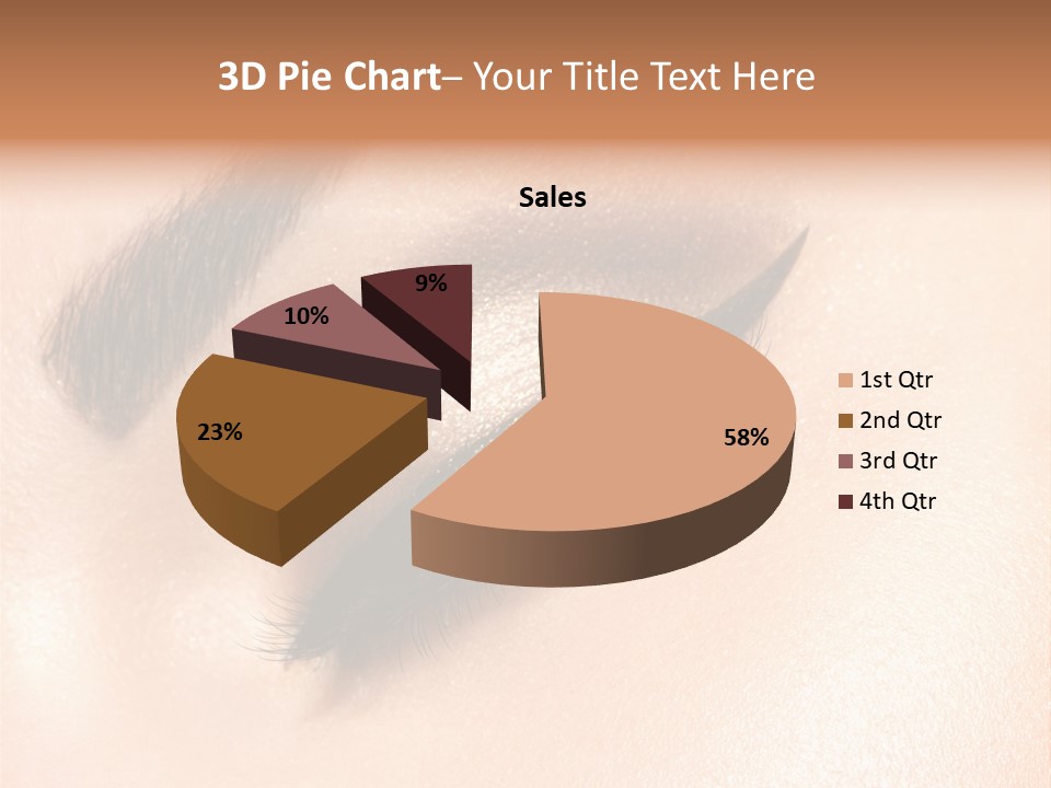 Vision Colorful Makeup PowerPoint Template