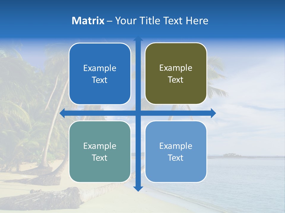 Getaway Hot Sand PowerPoint Template