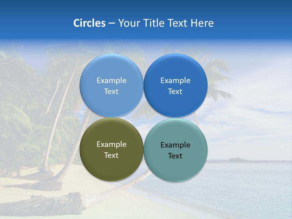 Getaway Hot Sand PowerPoint Template