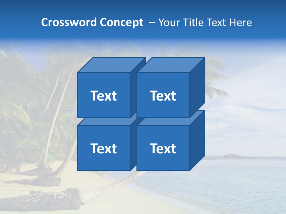 Getaway Hot Sand PowerPoint Template