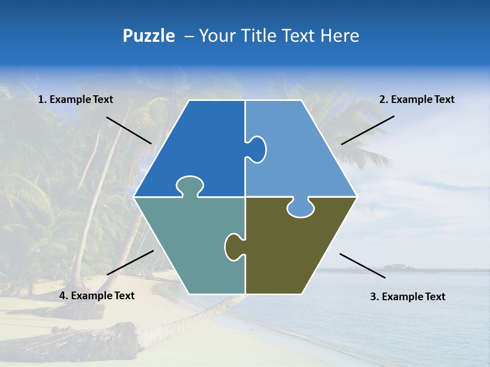 Getaway Hot Sand PowerPoint Template