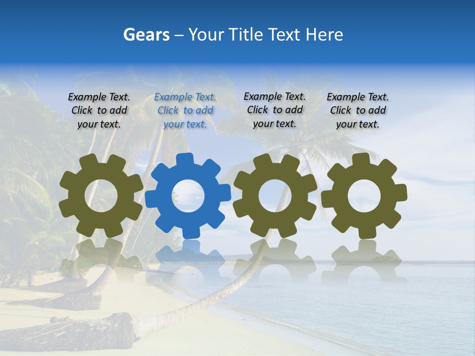 Getaway Hot Sand PowerPoint Template