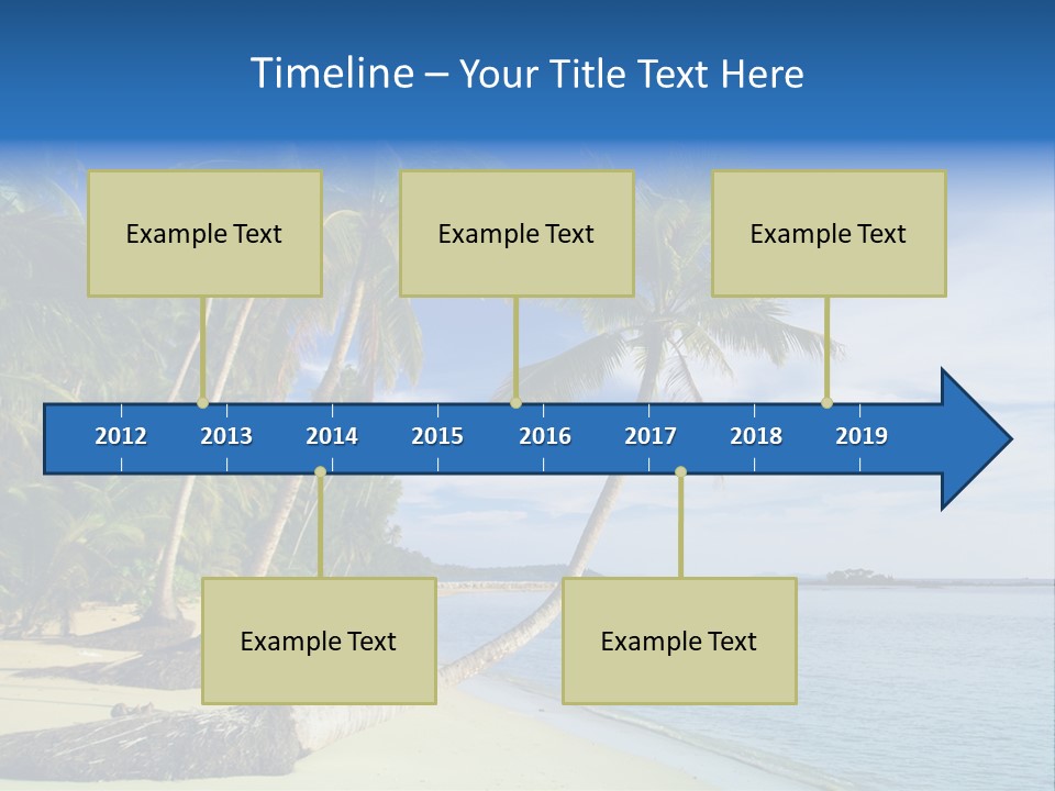 Getaway Hot Sand PowerPoint Template