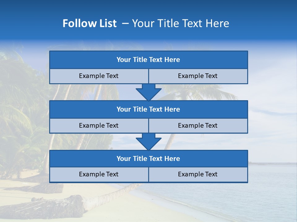 Getaway Hot Sand PowerPoint Template