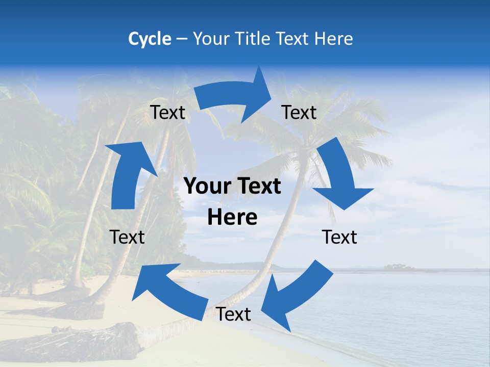 Getaway Hot Sand PowerPoint Template