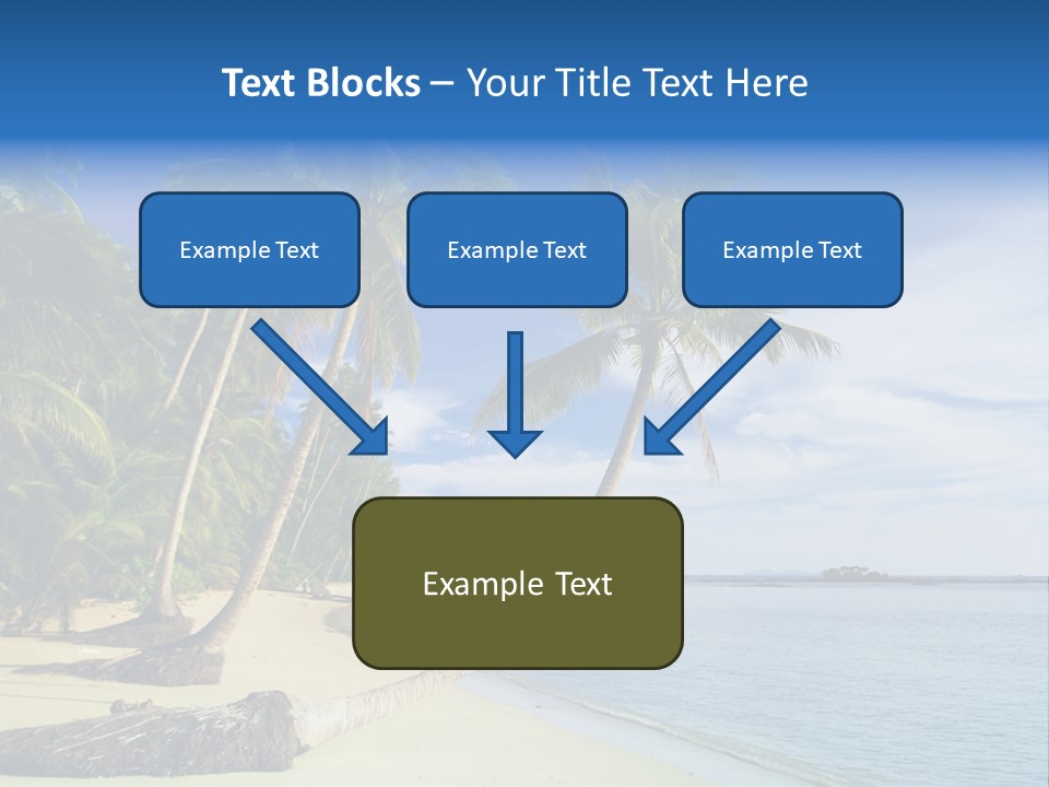 Getaway Hot Sand PowerPoint Template