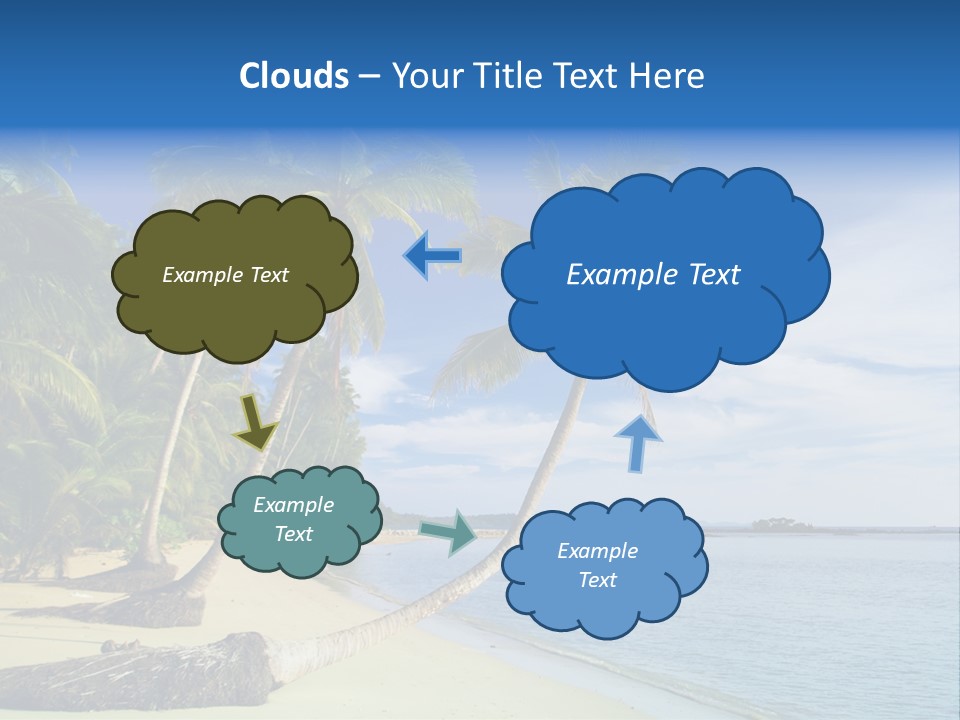 Getaway Hot Sand PowerPoint Template
