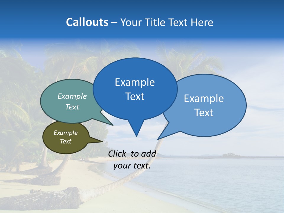 Getaway Hot Sand PowerPoint Template