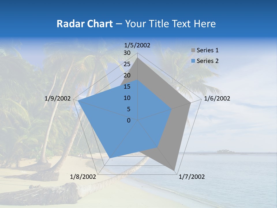 Getaway Hot Sand PowerPoint Template