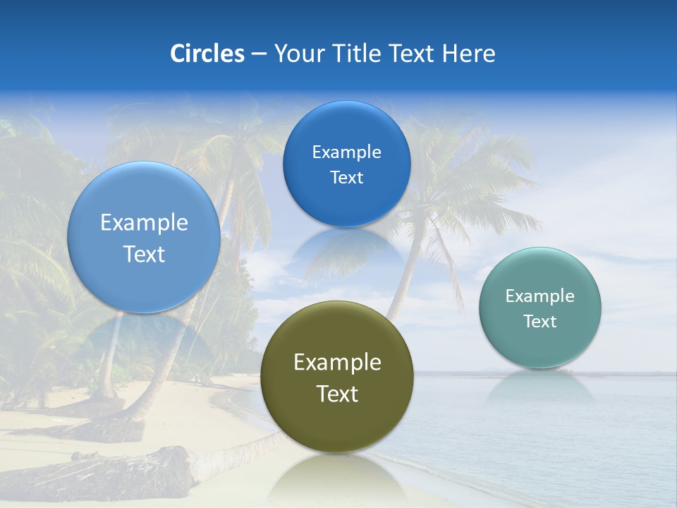 Getaway Hot Sand PowerPoint Template