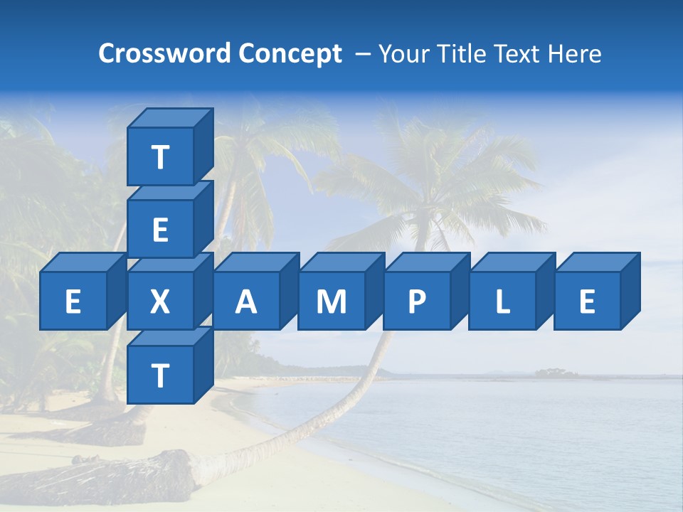 Getaway Hot Sand PowerPoint Template