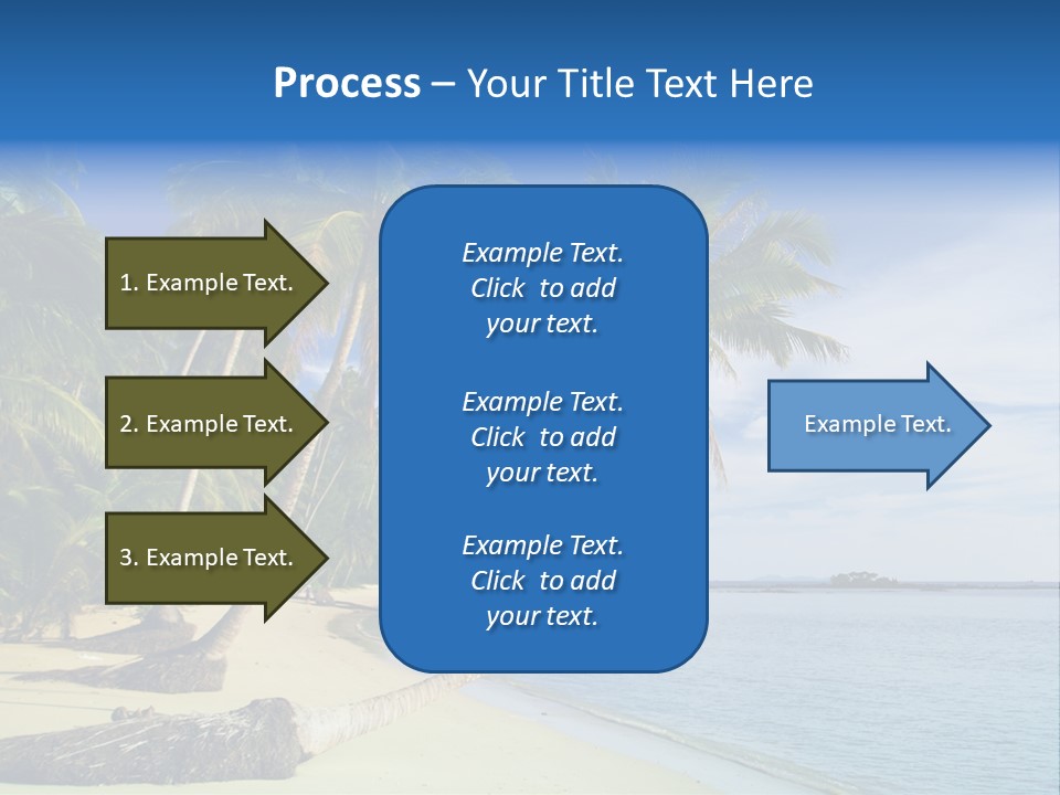 Getaway Hot Sand PowerPoint Template