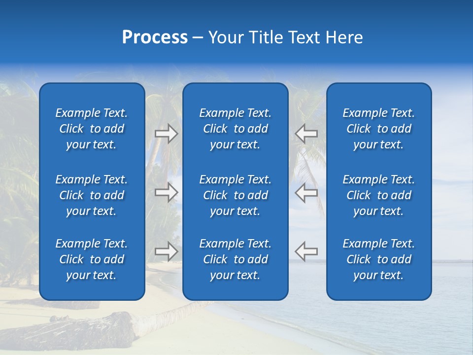 Getaway Hot Sand PowerPoint Template