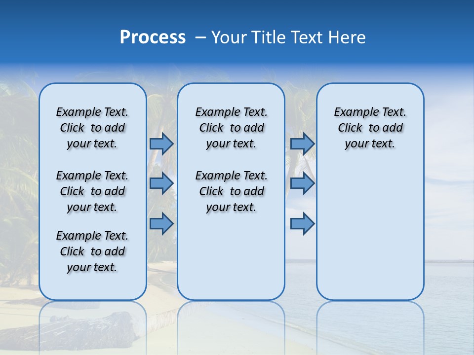 Getaway Hot Sand PowerPoint Template
