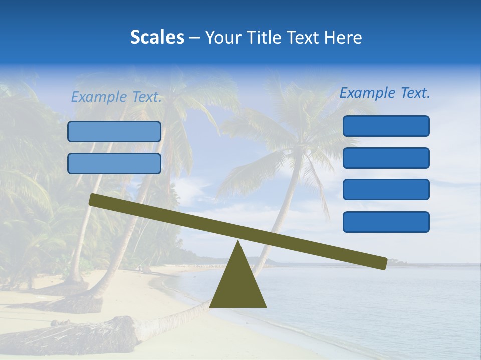 Getaway Hot Sand PowerPoint Template