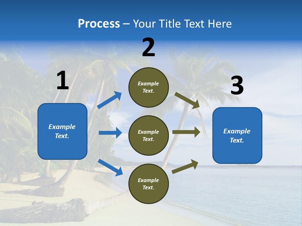 Getaway Hot Sand PowerPoint Template