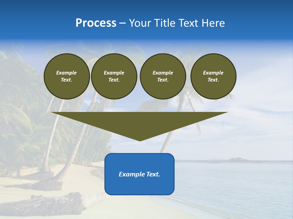 Getaway Hot Sand PowerPoint Template