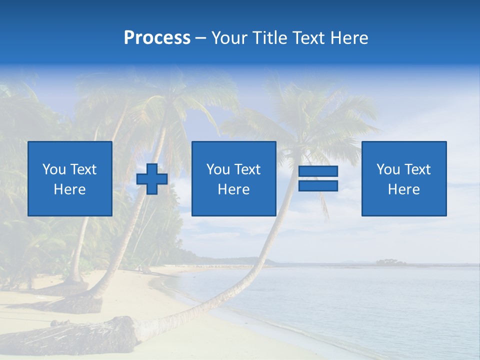 Getaway Hot Sand PowerPoint Template