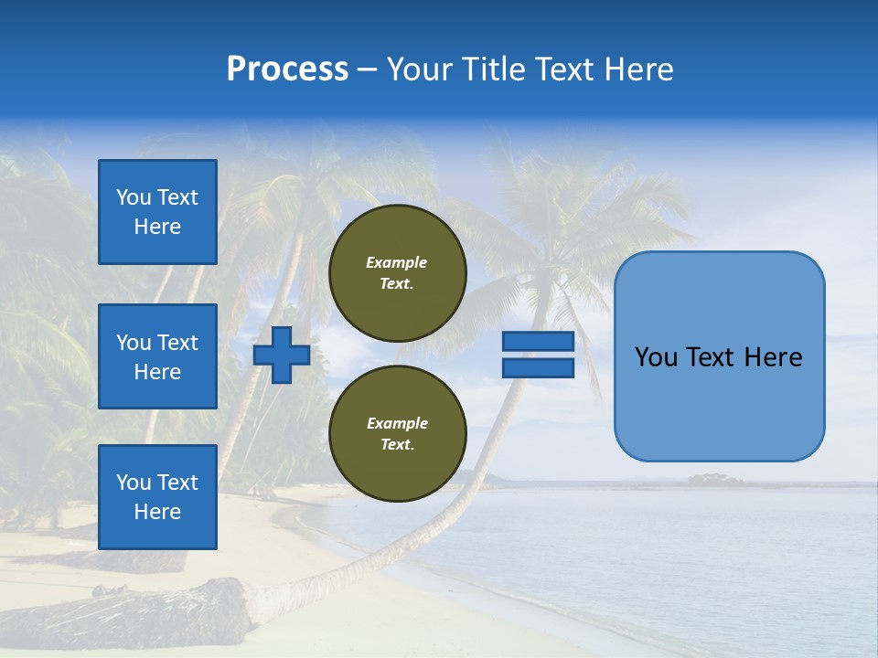 Getaway Hot Sand PowerPoint Template