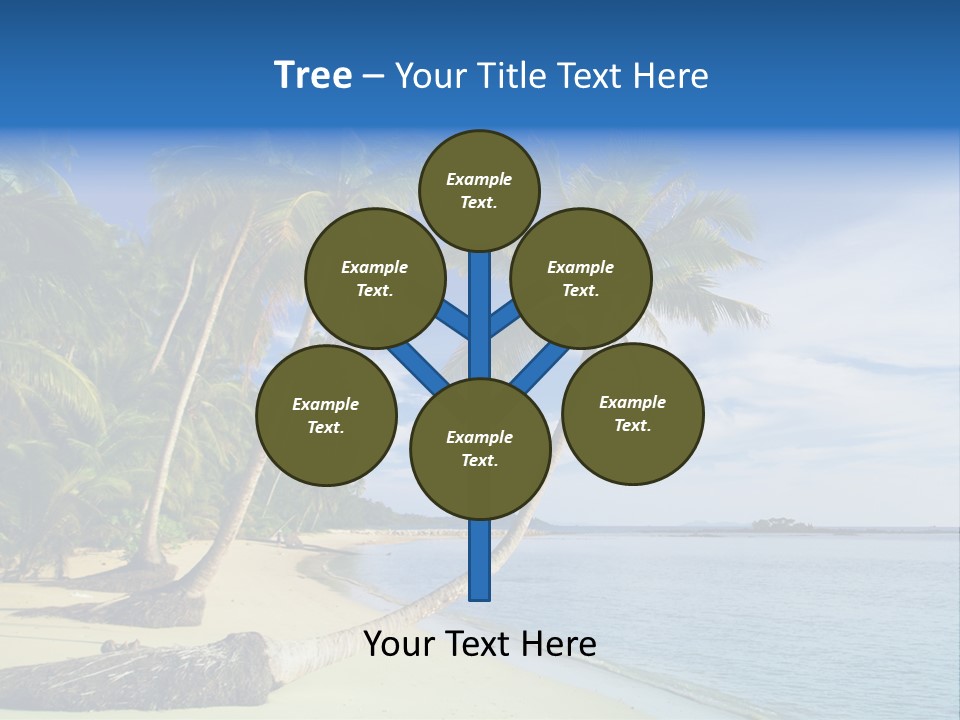 Getaway Hot Sand PowerPoint Template