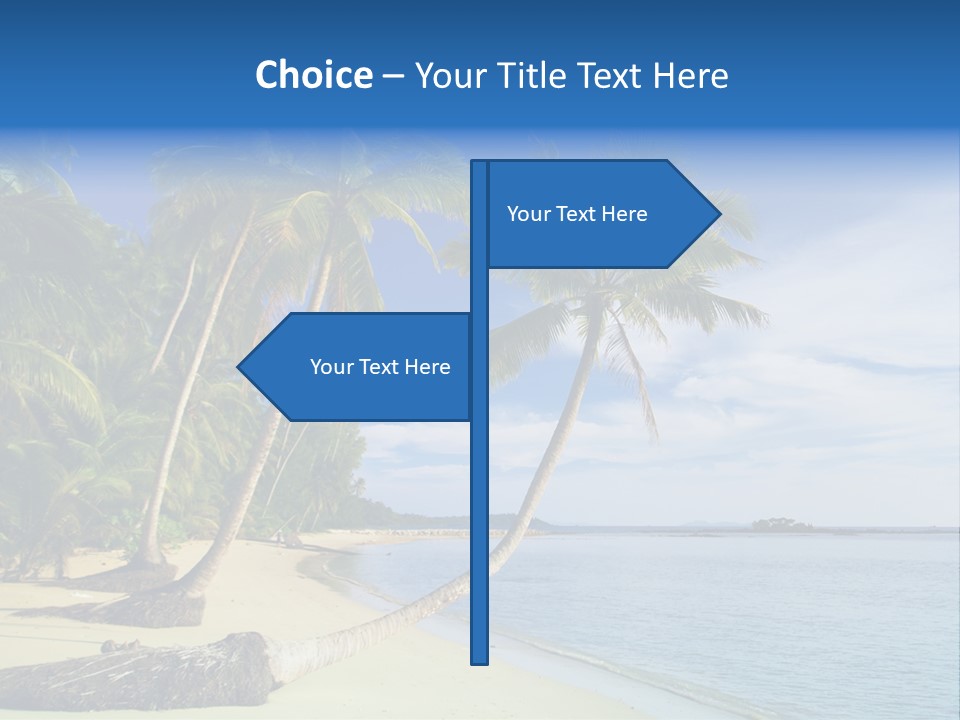 Getaway Hot Sand PowerPoint Template