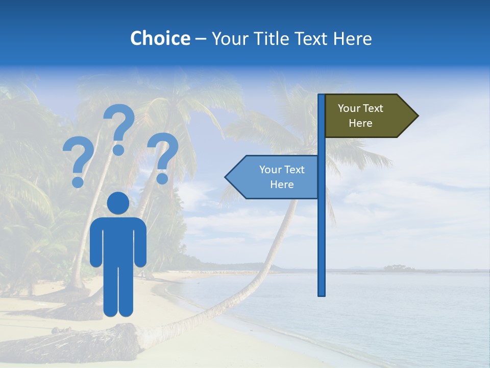 Getaway Hot Sand PowerPoint Template
