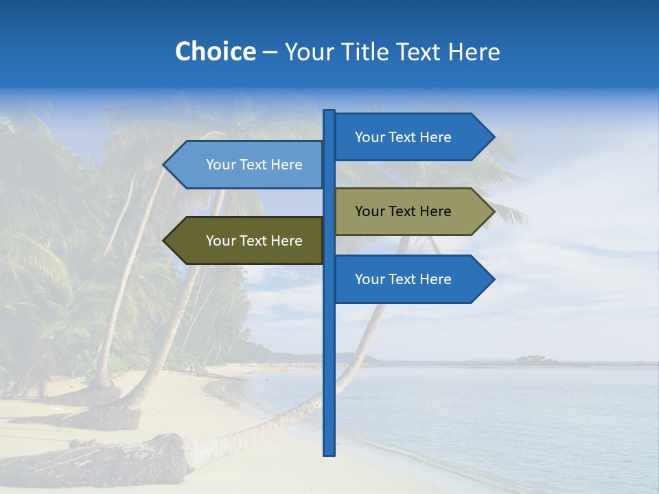 Getaway Hot Sand PowerPoint Template