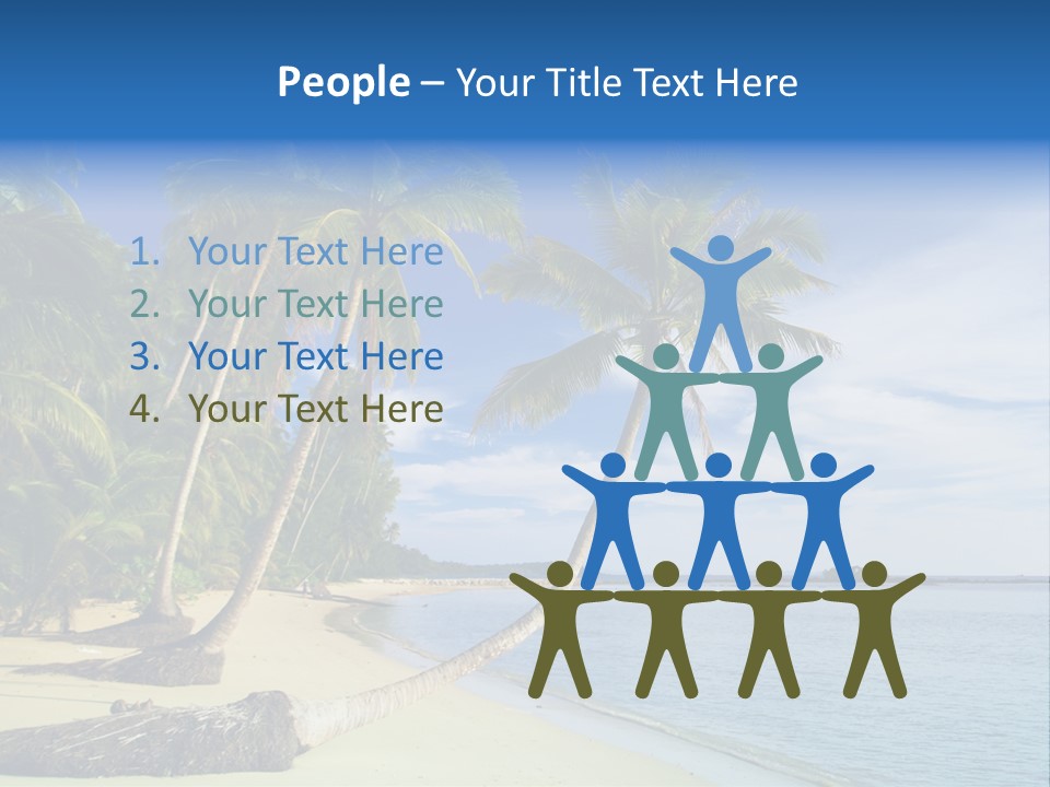 Getaway Hot Sand PowerPoint Template