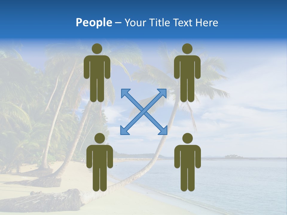 Getaway Hot Sand PowerPoint Template
