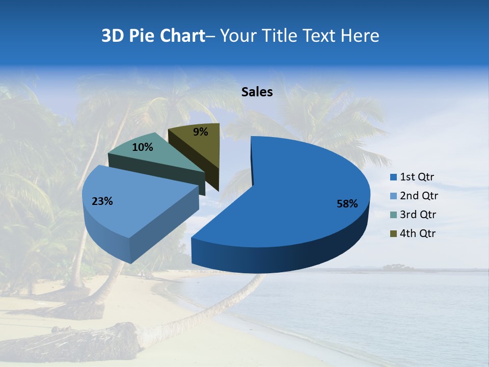 Getaway Hot Sand PowerPoint Template