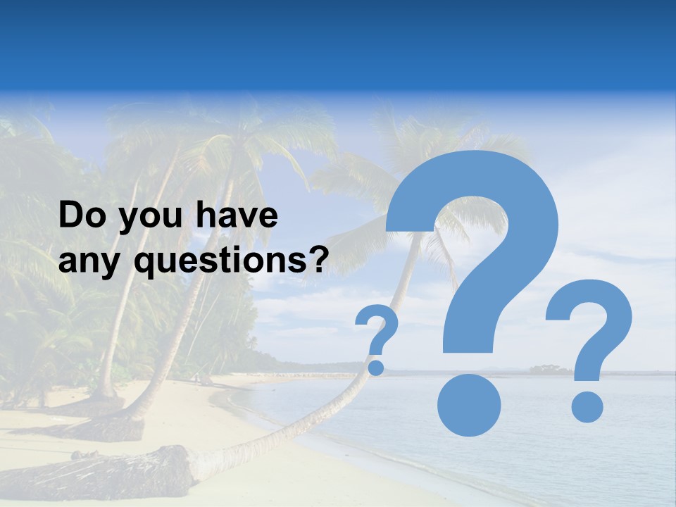 Getaway Hot Sand PowerPoint Template