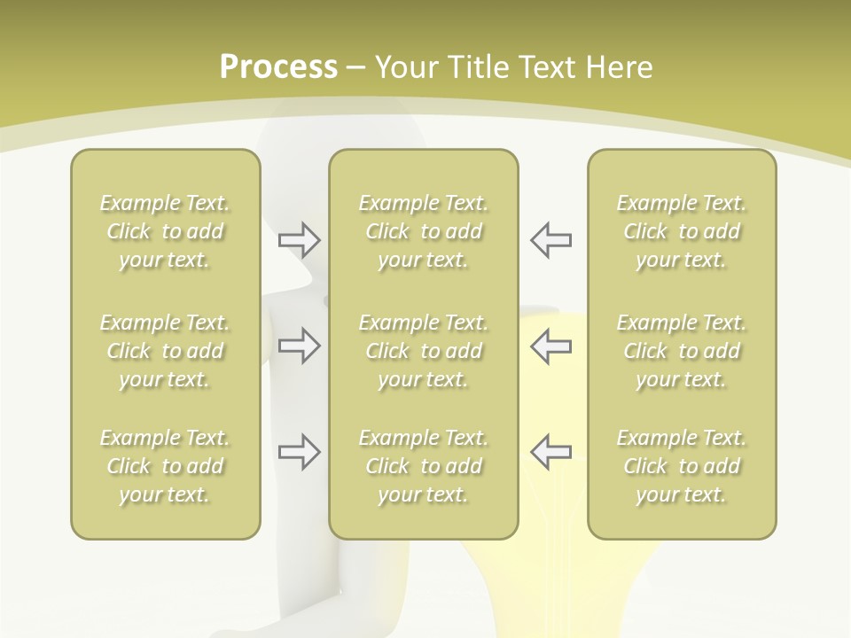 Brown Hairdressing Hairstyle PowerPoint Template