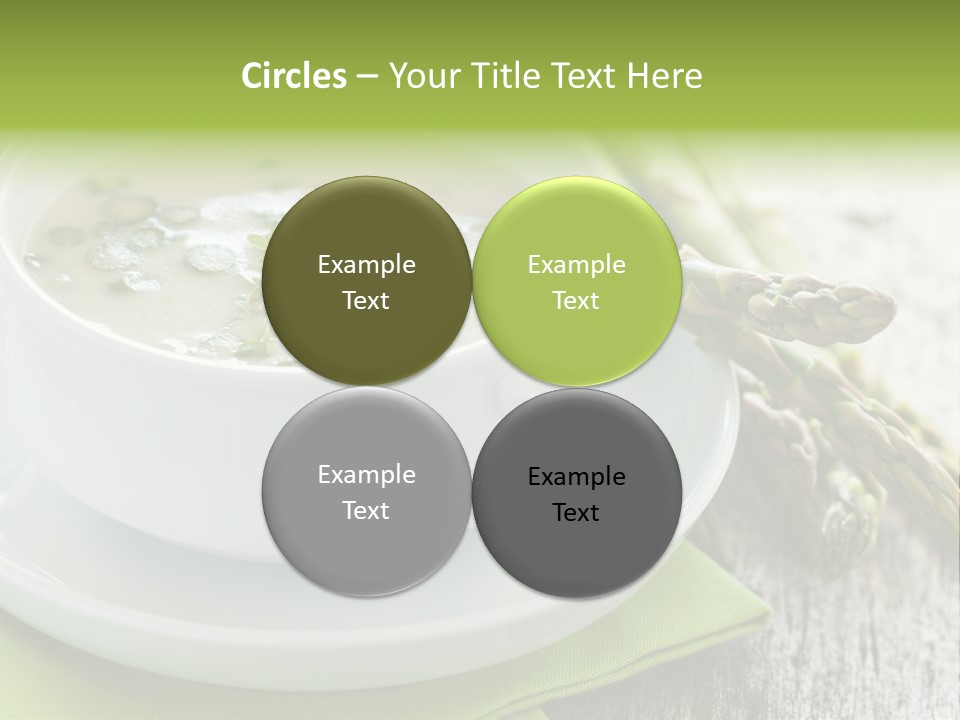 Asparagus Saison Fresh PowerPoint Template