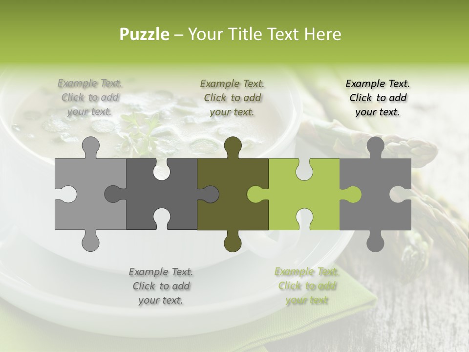 Asparagus Saison Fresh PowerPoint Template