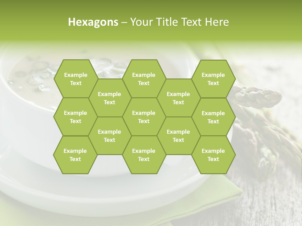 Asparagus Saison Fresh PowerPoint Template