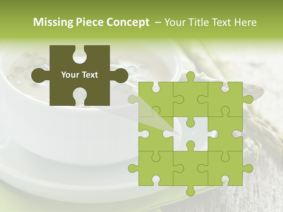 Asparagus Saison Fresh PowerPoint Template