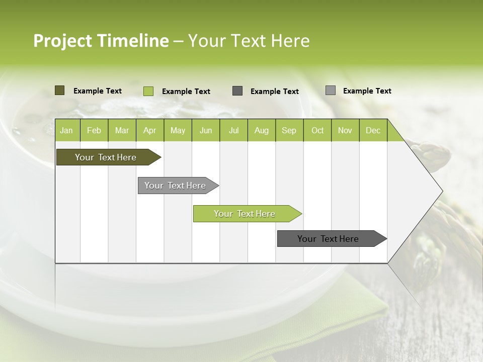 Asparagus Saison Fresh PowerPoint Template