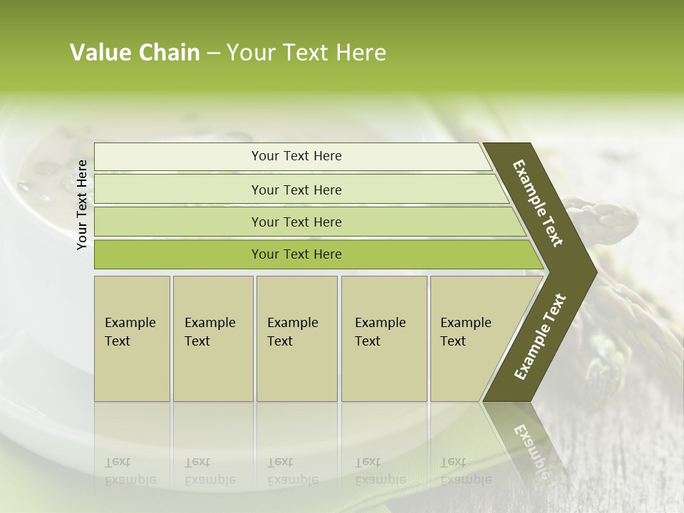 Asparagus Saison Fresh PowerPoint Template