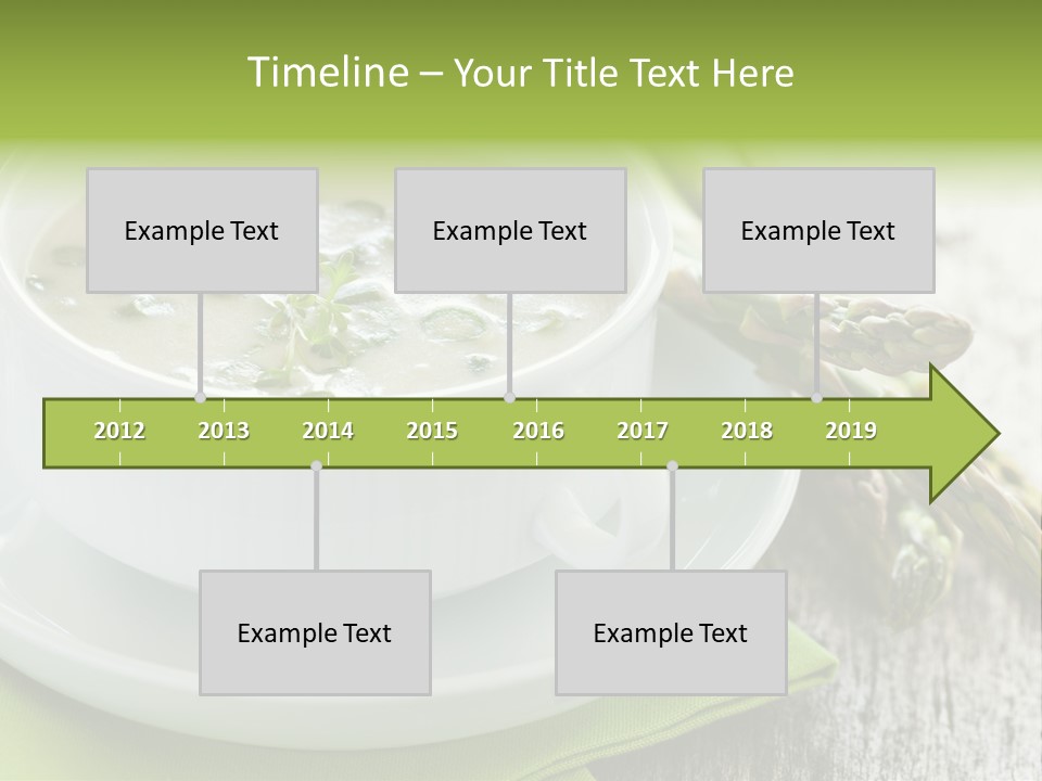 Asparagus Saison Fresh PowerPoint Template