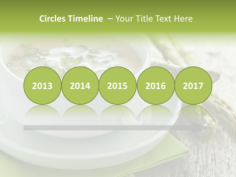 Asparagus Saison Fresh PowerPoint Template