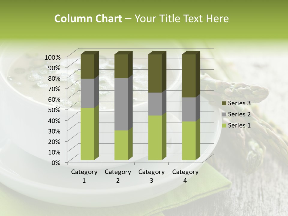 Asparagus Saison Fresh PowerPoint Template