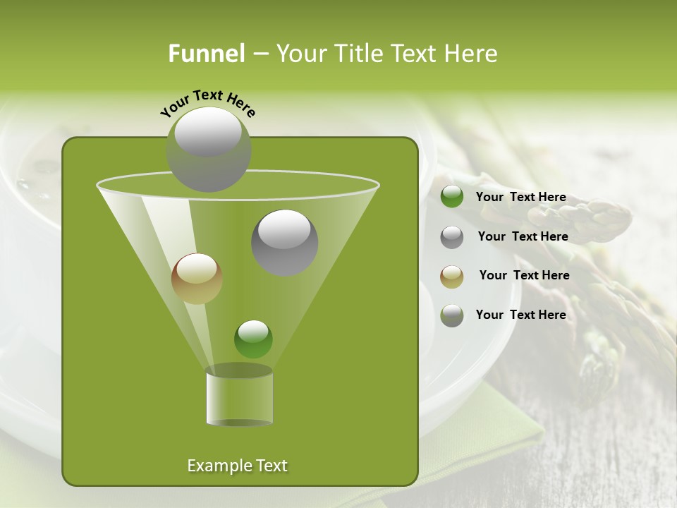 Asparagus Saison Fresh PowerPoint Template